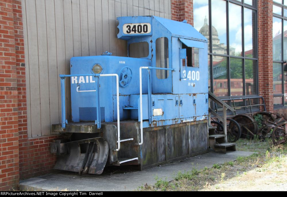 CR 3400 at the Altoona Museum